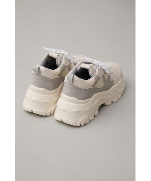 AZUL by moussy（アズールバイマウジー）の「ボリュームソールスニーカー（スニーカー・レディース・アイボリー/ブラック・SMALL/MEDIUM/LARGE）」の21枚目の写真