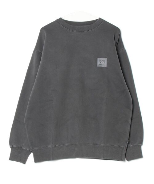 Quiksilver（クイックシルバー）の「【ムラサキスポーツ限定】QUIKSILVER/クイックシルバー トレーナー クルーネック スウェット バックプリント ピグメント加工 裏起毛 QPO244609M（スウェット・メンズ・ブラック/ブラウン・M/L）」の18枚目の写真