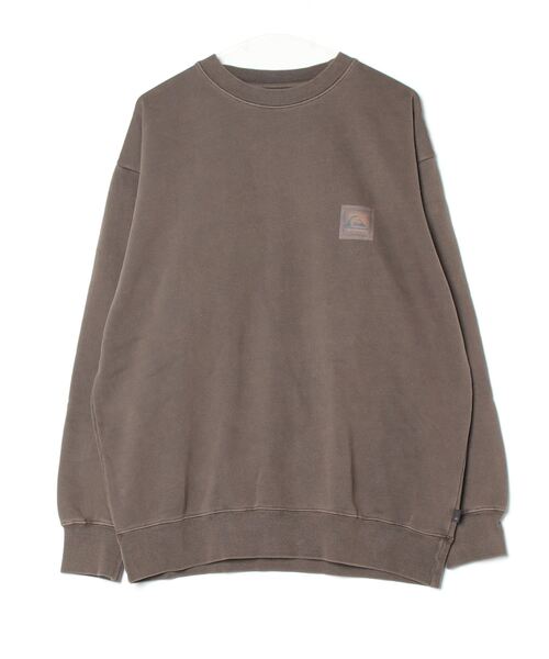 Quiksilver（クイックシルバー）の「【ムラサキスポーツ限定】QUIKSILVER/クイックシルバー トレーナー クルーネック スウェット バックプリント ピグメント加工 裏起毛 QPO244609M（スウェット・メンズ・ブラック/ブラウン・M/L）」の19枚目の写真