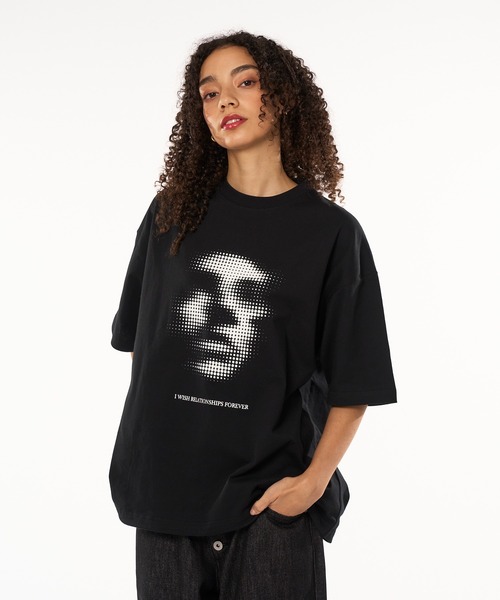 PASS CODE 限定　グラフィックTシャツ 黒 fit=scale-down,w=1200