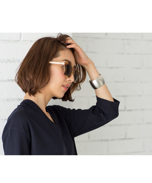 STYLE DELI（スタイルデリ）の「ボリュームメタルバングル（バングル/リストバンド・レディース・シルバー/ゴールド・FREE）」の12枚目の写真