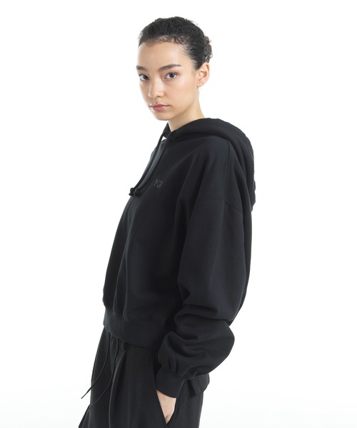 Y-3(ワイスリー)の「FL HOODIE(パーカー・レディース・ブラック・SMALL/X-SMALL/XX-SMALL/MEDIUM)」の3枚目の写真