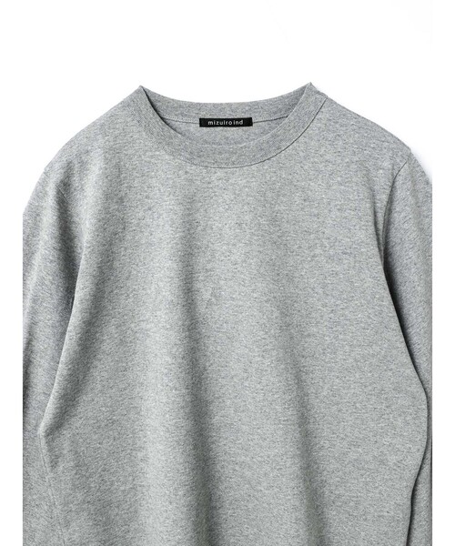 mizuiroind(ミズイロインド)の「mizuiro ind パフスリーブロングT(Tシャツ/カットソー・レディース・キナリ/ネイビー/ホワイト/ブラック/グレー/チャコールグレー・FREE)」の20枚目の写真