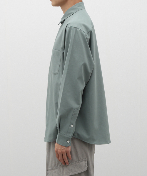 B.C STOCK(ベーセーストック)の「Reflax(R) L/S REGULAR シャツ(シャツ/ブラウス・メンズ・チャコールグレー/グレー/ブラウン/グリーン・MEDIUM/LARGE)」の16枚目の写真