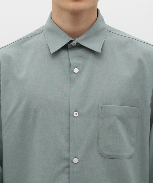 B.C STOCK(ベーセーストック)の「Reflax(R) L/S REGULAR シャツ(シャツ/ブラウス・メンズ・チャコールグレー/グレー/ブラウン/グリーン・MEDIUM/LARGE)」の18枚目の写真