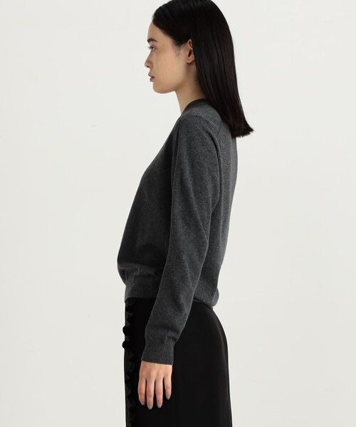 EDITION（エディション）の「□エクストラファインウール クルーネック