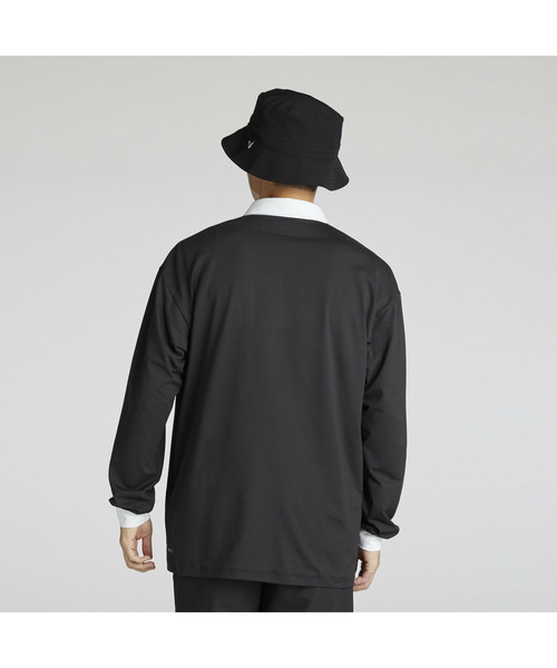 PUMA（プーマ）の「PUMA プーマ メンズ ゴルフ PC ピーチ ストレッチ スムース リラックス 長袖 ポロシャツ（ポロシャツ・メンズ・ブラック/ベージュ/ネイビー・LARGE/MEDIUM/XX-LARGE/SMALL/X-LARGE）」の12枚目の写真