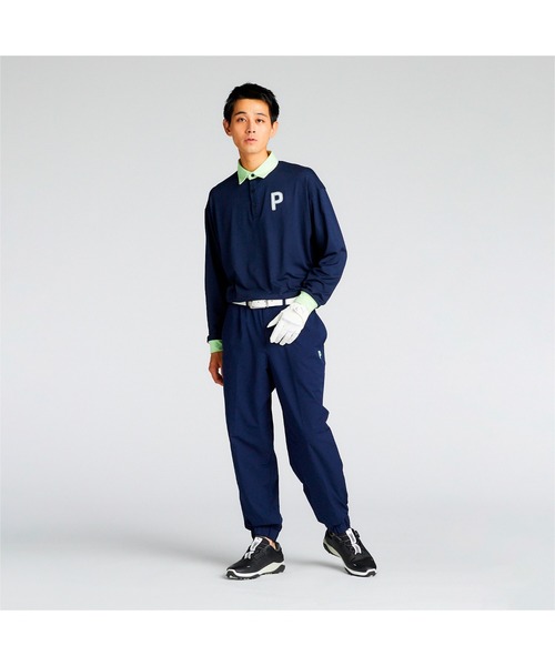 PUMA（プーマ）の「PUMA プーマ メンズ ゴルフ PC ピーチ ストレッチ スムース リラックス 長袖 ポロシャツ（ポロシャツ・メンズ・ブラック/ベージュ/ネイビー・LARGE/MEDIUM/XX-LARGE/SMALL/X-LARGE）」の7枚目の写真