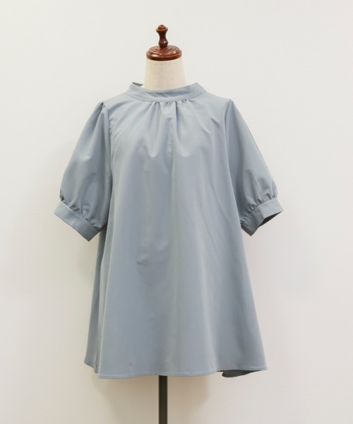 CLETTE(クレット)の「バックリボンチュニックブラウス(シャツ/ブラウス・レディース・ブラック/ブルー/オフホワイト・4L/3L/LL)」の16枚目の写真