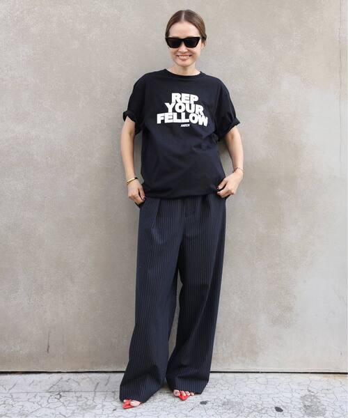 AMERICANA(アメリカーナ)の「追加【AMERICANA/アメリカーナ】BIG Tシャツ(Tシャツ/カットソー・レディース・ブラック/ホワイト・FREE)」の7枚目の写真
