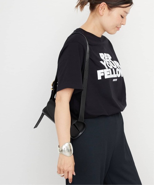 AMERICANA(アメリカーナ)の「追加【AMERICANA/アメリカーナ】BIG Tシャツ(Tシャツ/カットソー・レディース・ブラック/ホワイト・FREE)」の10枚目の写真