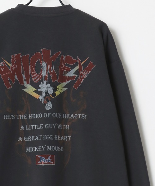 新品　海外ディズニーランド限定　ミッキー　M　フード付き　スウェット　Tシャツ Disney トレーナー スウェット 2025AW Disney/ディズニー 裏起毛