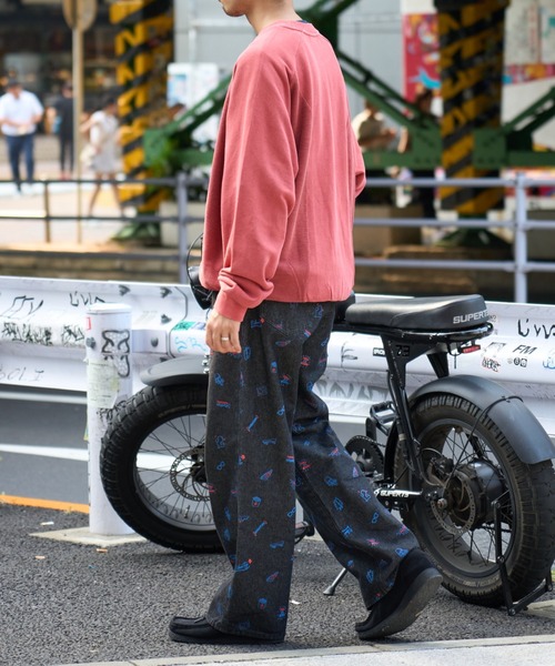 SOUNDSGOOOOD(サウンズグッド)の「ヴィンテージプリント切り替えスウェット(スウェット・メンズ・レッド/チャコール・ONE SIZE)」の20枚目の写真