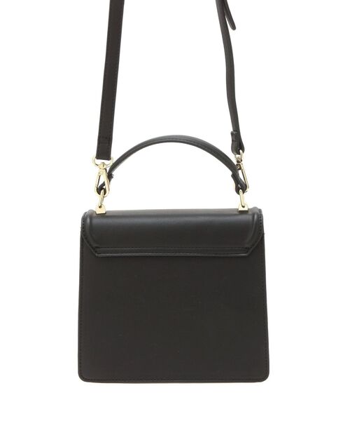 MERCURYDUO(マーキュリーデュオ)の「フロントメタルスクウェアBAG(ハンドバッグ・レディース・ダークブラウン/ブラック・FREE)」の10枚目の写真
