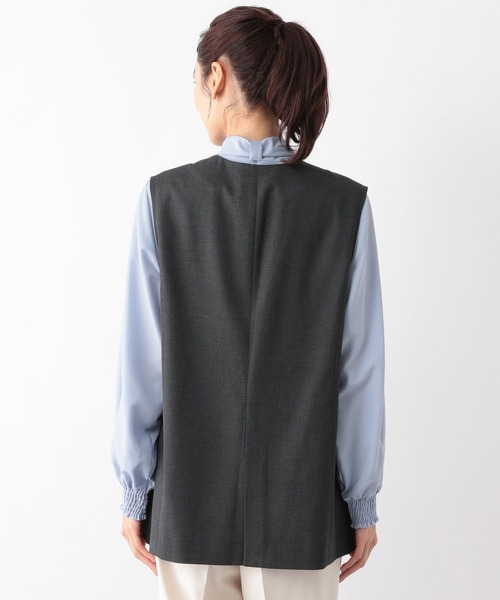 GLOBAL WORK（グローバルワーク）の「ウツクシルエットVネックジレ