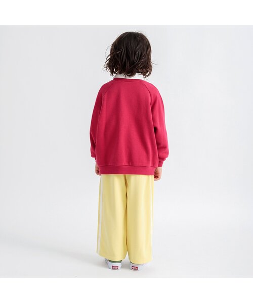 BREEZE（ブリーズ）の「ワイドラインパンツ（その他パンツ・キッズ・サックスブルー/イエロー・80/90/100/110/120/130/140）」の4枚目の写真