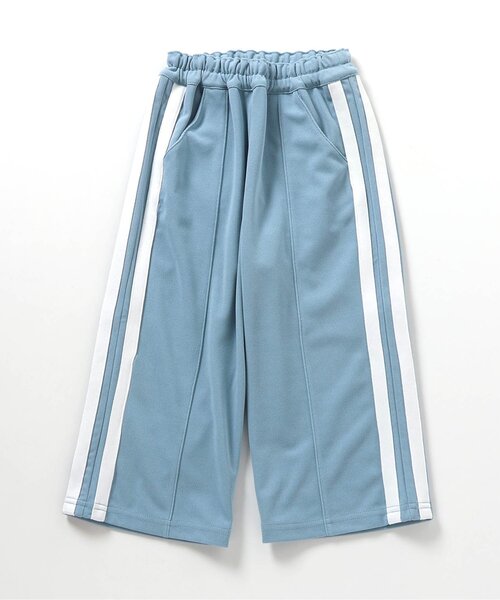 BREEZE（ブリーズ）の「ワイドラインパンツ（その他パンツ・キッズ・サックスブルー/イエロー・80/90/100/110/120/130/140）」の5枚目の写真