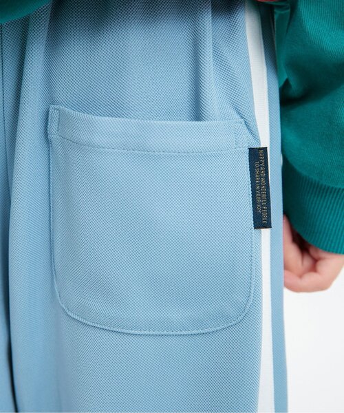 BREEZE（ブリーズ）の「ワイドラインパンツ（その他パンツ・キッズ・サックスブルー/イエロー・80/90/100/110/120/130/140）」の14枚目の写真