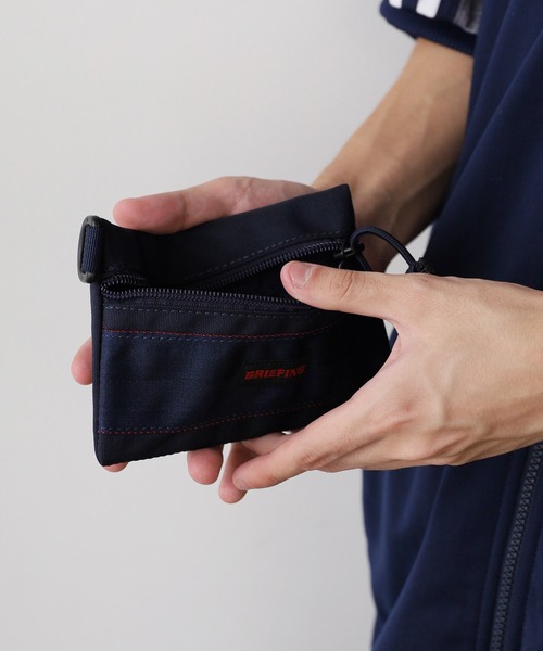 BRIEFING(ブリーフィング)の「BRIEFING/ブリーフィング FLAT POUCH S MW GENⅡ ポーチ 2026年 夏 夏服(ポーチ・メンズ・ネイビー/ブラック・FREE)」の4枚目の写真