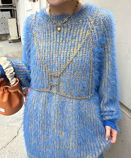 CIAOPANIC(チャオパニック)の「リボンモチーフチェーンビスチェ(キャミソール・レディース・シルバー/ゴールド・FREE)」の21枚目の写真