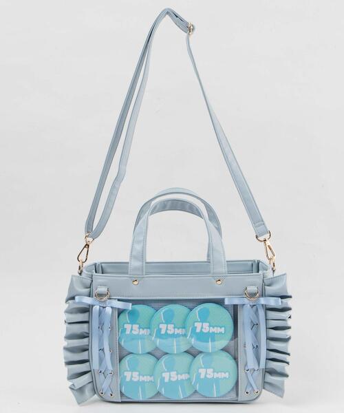 アポロちゃん　WEGO ショルダーバッグ 株式会社 明治「アポロ」とのバレンタインコラボレーション