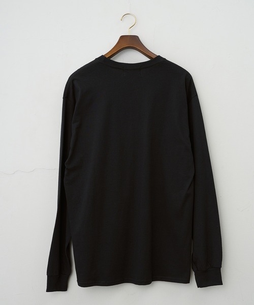 JIMMY'Z（ジミーズ）の「【 JIMMY’Z / ジミーズ 】 Halftone Logo L/S TEE/ロンT（Tシャツ/カットソー・メンズ・White/Black・MEDIUM/LARGE/X-LARGE）」の13枚目の写真