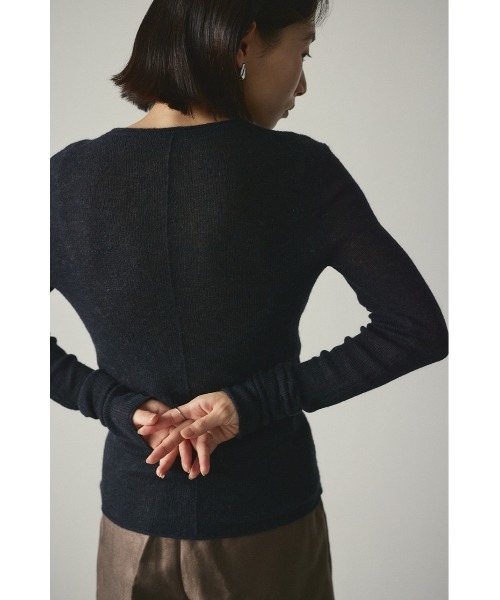 ロングスリーブソフトニット（ニット/セーター）｜STYLEMIXER（スタイルミキサー）