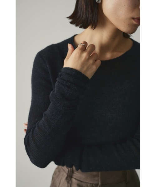 ロングスリーブソフトニット（ニット/セーター）｜STYLEMIXER（スタイルミキサー）