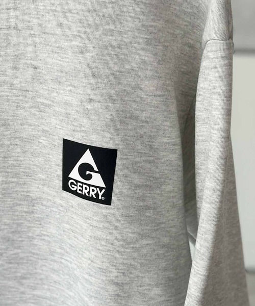 GERRY（ジェリー）の「GERRY バックプリントスウェットクルーネック（スウェット・メンズ・アッシュグレー/チャコールグレー/グリーン・M/L/XL）」の6枚目の写真