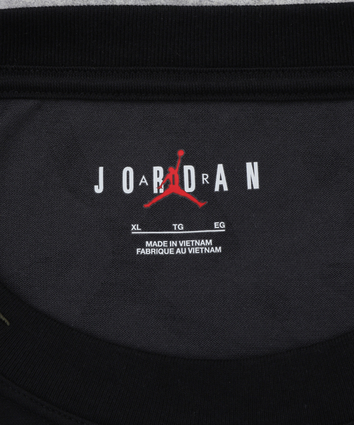 AIR JORDAN（エアジョーダン）の「【NIKE / ナイキ】M J PSG WM HRTG 85 SS CREW FN5330- 010（Tシャツ/カットソー・メンズ・ブラック・SMALL/MEDIUM/X-LARGE/XX-LARGE）」の9枚目の写真