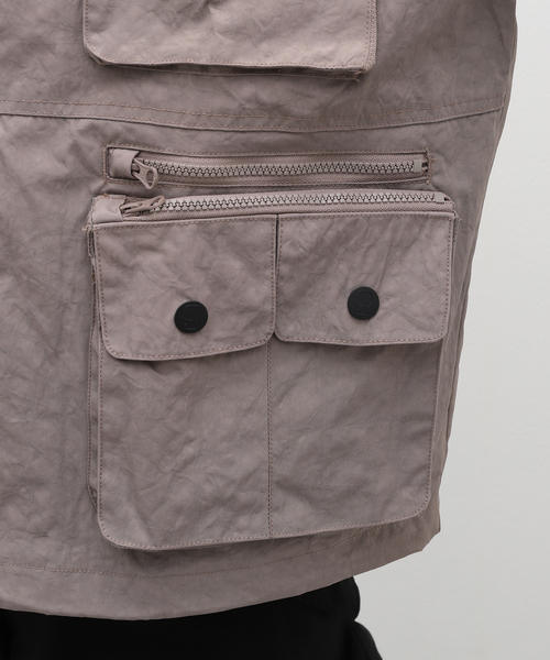 BRAIN DEAD(ブレインデット)の「【BRAIN DEAD/ブレインデッド】CROPPED HUNTING JACKET(その他アウター・メンズ・ベージュ/ネイビー・MEDIUM/LARGE)」の19枚目の写真