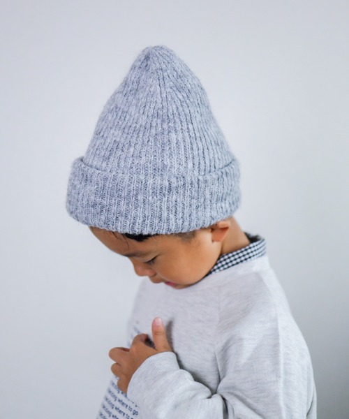 CIAOPANIC TYPY（チャオパニックティピー）の「【KIDS】ニットキャップ（ニットキャップ/ビーニー・キッズ・グレー/オフホワイト/ブラック・ONE SIZE）」の18枚目の写真