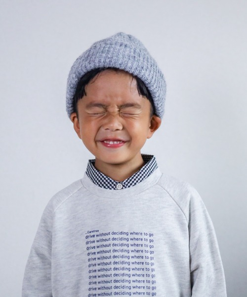CIAOPANIC TYPY（チャオパニックティピー）の「【KIDS】ニットキャップ（ニットキャップ/ビーニー・キッズ・グレー/オフホワイト/ブラック・ONE SIZE）」の20枚目の写真