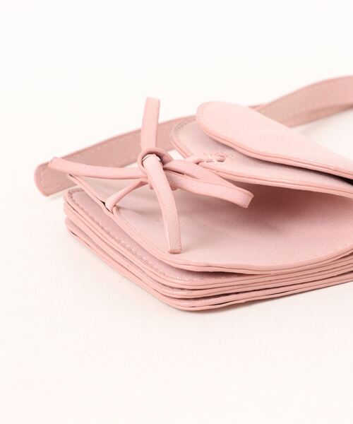 ammy.（エイミードット）の「【 ammy. / エイミードット 】 フラップ リボン ミニ ショルダーバッグ（ショルダーバッグ・レディース・ブラウン/ピンク/レッド・FREE）」の14枚目の写真