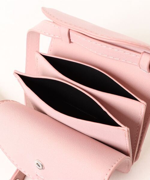 ammy.（エイミードット）の「【 ammy. / エイミードット 】 フラップ リボン ミニ ショルダーバッグ（ショルダーバッグ・レディース・ブラウン/ピンク/レッド・FREE）」の15枚目の写真