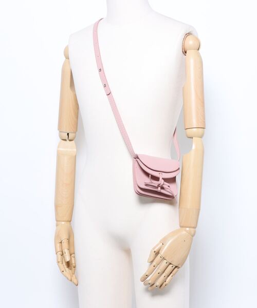 ammy.（エイミードット）の「【 ammy. / エイミードット 】 フラップ リボン ミニ ショルダーバッグ（ショルダーバッグ・レディース・ブラウン/ピンク/レッド・FREE）」の16枚目の写真