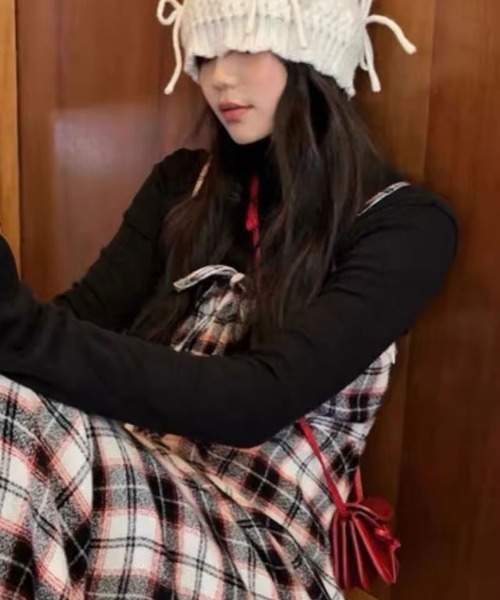 ammy.（エイミードット）の「【 ammy. / エイミードット 】 フラップ リボン ミニ ショルダーバッグ（ショルダーバッグ・レディース・ブラウン/ピンク/レッド・FREE）」の8枚目の写真