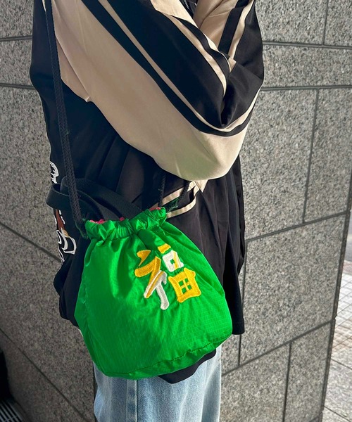 HOUSTON(ヒューストン)の「HOUSTON / REVERSIBLE EFFECT BAG(TIGER) / 6002W / 6003W(ショルダーバッグ・レディース・オレンジ/グリーン/ブルー/イエロー・ONESIZE)」の8枚目の写真