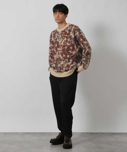 セール】フラワーモチーフニットプルオーバー / 141965（ニット