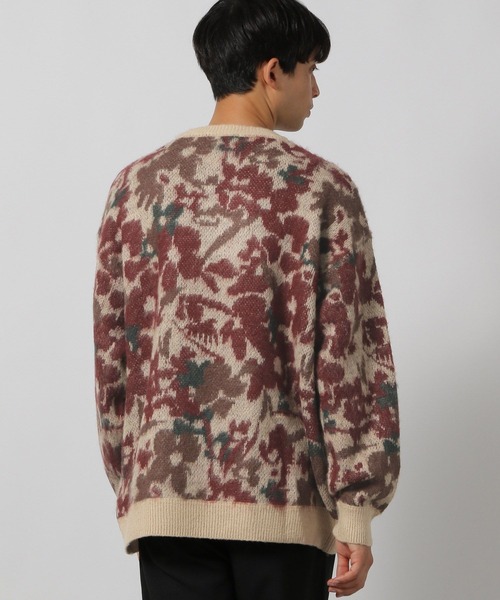 LAKOLE（ラコレ）の「フラワーモチーフニットプルオーバー / 141965（ニット/セーター・メンズ・ブラック/ボルドー/ベージュ/ネイビー・LARGE/MEDIUM）」の10枚目の写真
