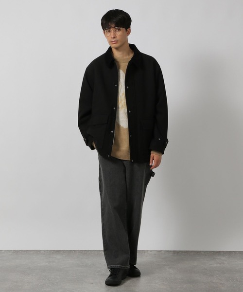 LAKOLE（ラコレ）の「フラワーモチーフニットプルオーバー / 141965（ニット/セーター・メンズ・ブラック/ボルドー/ベージュ/ネイビー・LARGE/MEDIUM）」の6枚目の写真