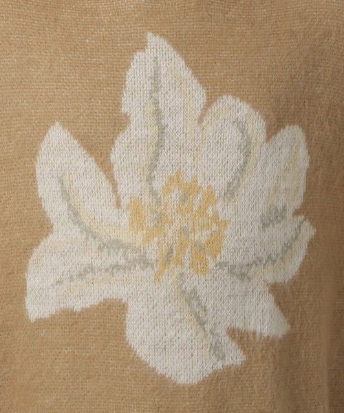 LAKOLE（ラコレ）の「フラワーモチーフニットプルオーバー / 141965（ニット/セーター・メンズ・ブラック/ボルドー/ベージュ/ネイビー・LARGE/MEDIUM）」の20枚目の写真