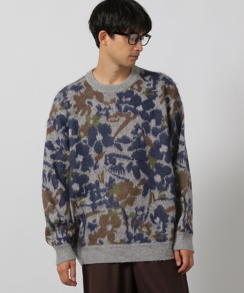 セール】フラワーモチーフニットプルオーバー / 141965（ニット