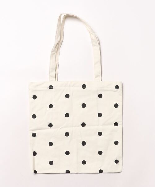 Pochi Pouch(ポチポーチ)の「Pochi Pouch/カラー ドット柄 トートバッグ(トートバッグ・レディース・ピンク/イエロー/ブラック/グリーン・FREE)」の7枚目の写真