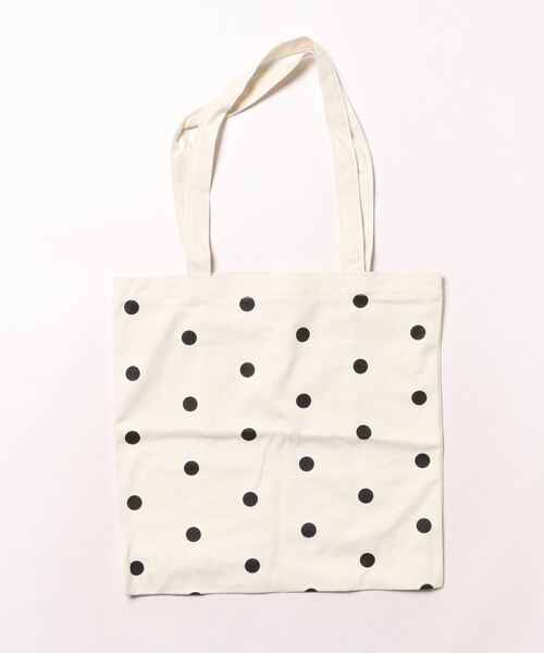 Pochi Pouch(ポチポーチ)の「Pochi Pouch/カラー ドット柄 トートバッグ(トートバッグ・レディース・ピンク/イエロー/ブラック/グリーン・FREE)」の6枚目の写真