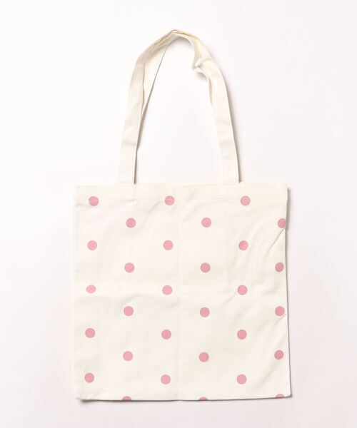 Pochi Pouch(ポチポーチ)の「Pochi Pouch/カラー ドット柄 トートバッグ(トートバッグ・レディース・ピンク/イエロー/ブラック/グリーン・FREE)」の5枚目の写真