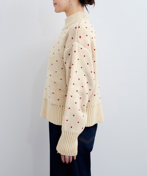 レリル lellil 美品 オーバーサイズ ハイネック バルーン オーバーニット Nilway セーター ニット ライン オーバー ハイネック メンズ