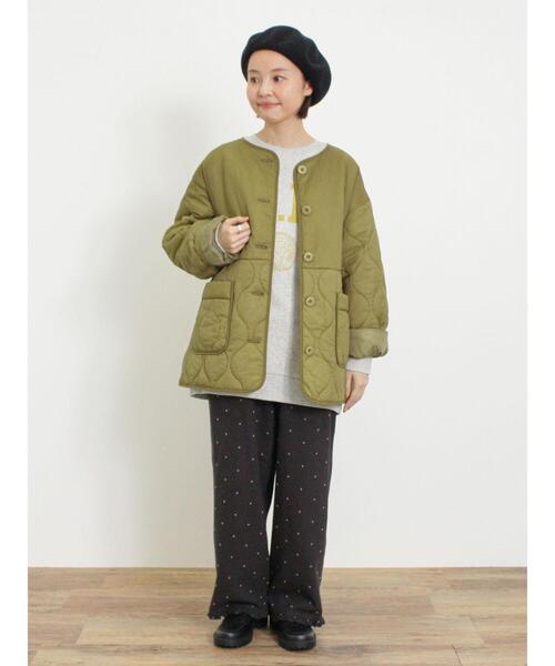 Samansa Mos2（サマンサ モスモス）の「フロッキードットプリントパンツ（その他パンツ・レディース・ベージュ/キナリ/チャコールグレー・F）」の20枚目の写真