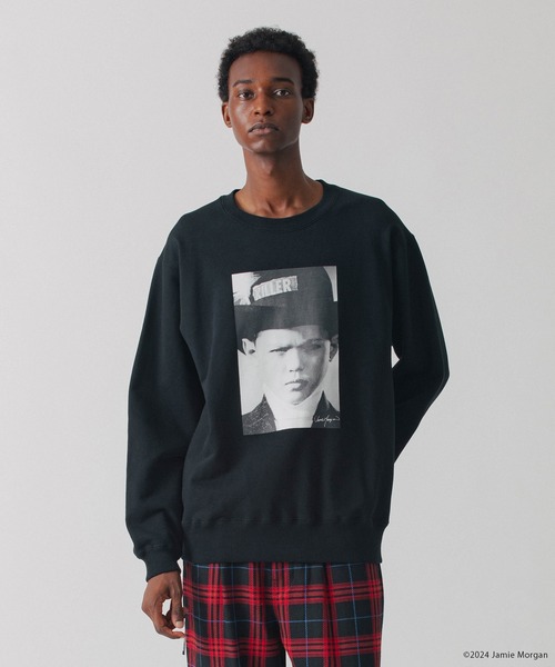 SILAS(サイラス)の「SILAS×JAMIE MORGAN SWEAT SHIRT(スウェット・メンズ・ブラック/ホワイト・XL/L/M)」の18枚目の写真