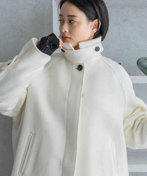 A part by（アパートバイ）の「キラキラニットアームウォーマー（手袋・レディース・ライトベージュ/ブラック・FREE）」の3枚目の写真